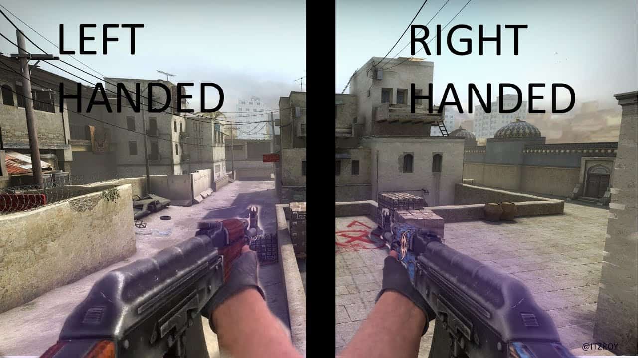 CSGO silahı sol ele alma 2021