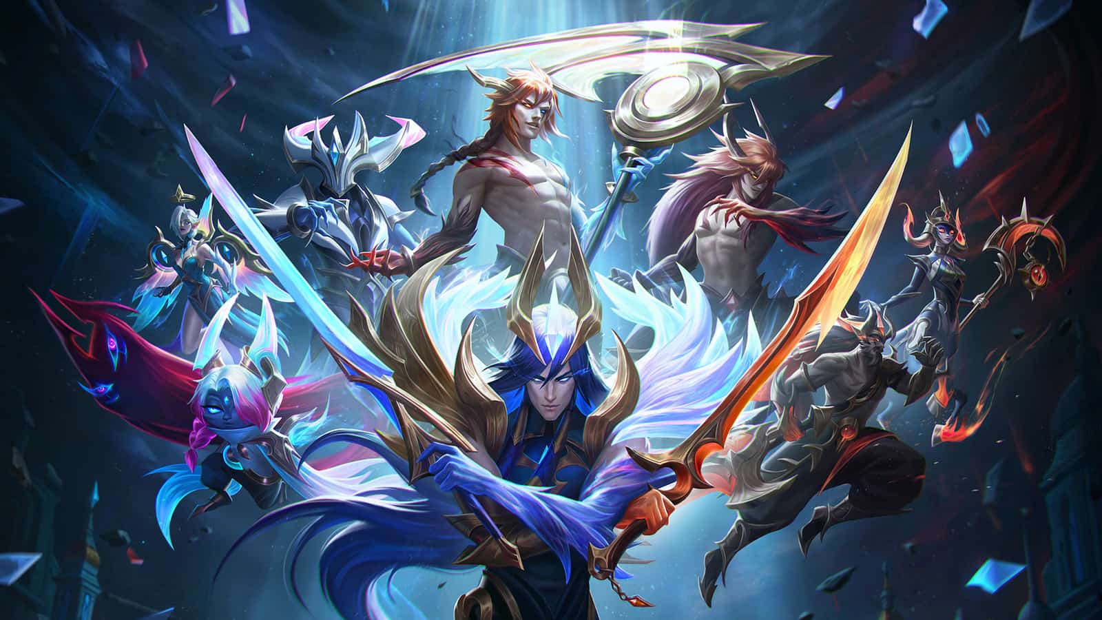 LOL 11.18 Yaması: Gecegetiren ve Şafakgetiren Kostümleri