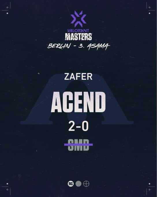 Valorant Supermassive Blaze vs Acendd