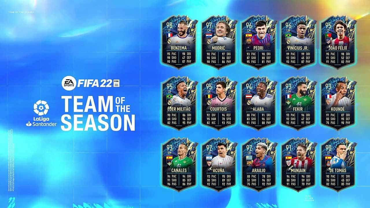 FIFA 22 La Liga TOTS Yükseltmesi Nasıl Tamamlanır?