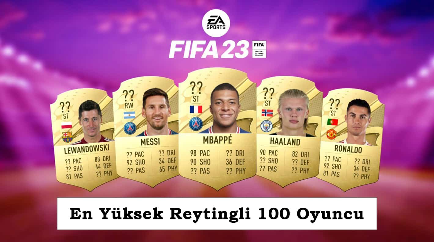 FIFA 23 En Yüksek Reytingli Oyuncular