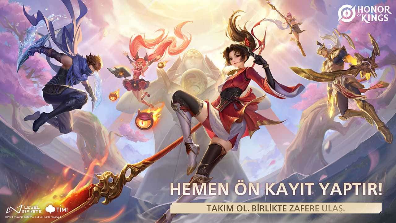 Honor of Kings Türkiye'ye Geliyor!