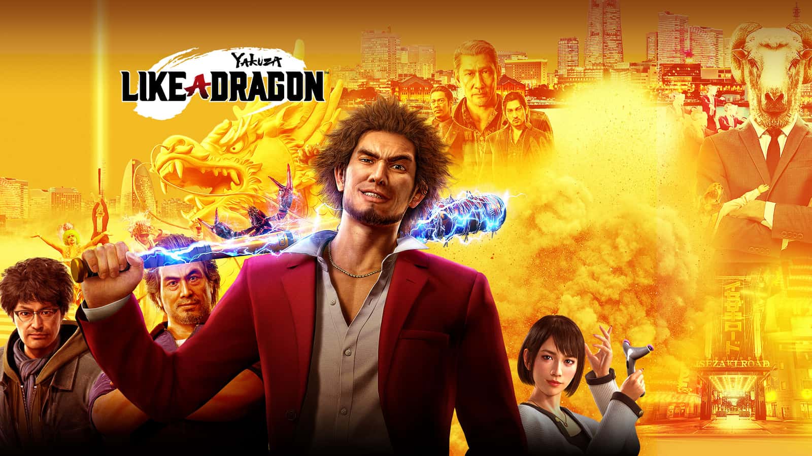 Yakuza Like a Dragon Kapak