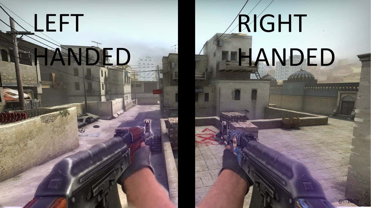 CSGO silahı sol ele alma 2021