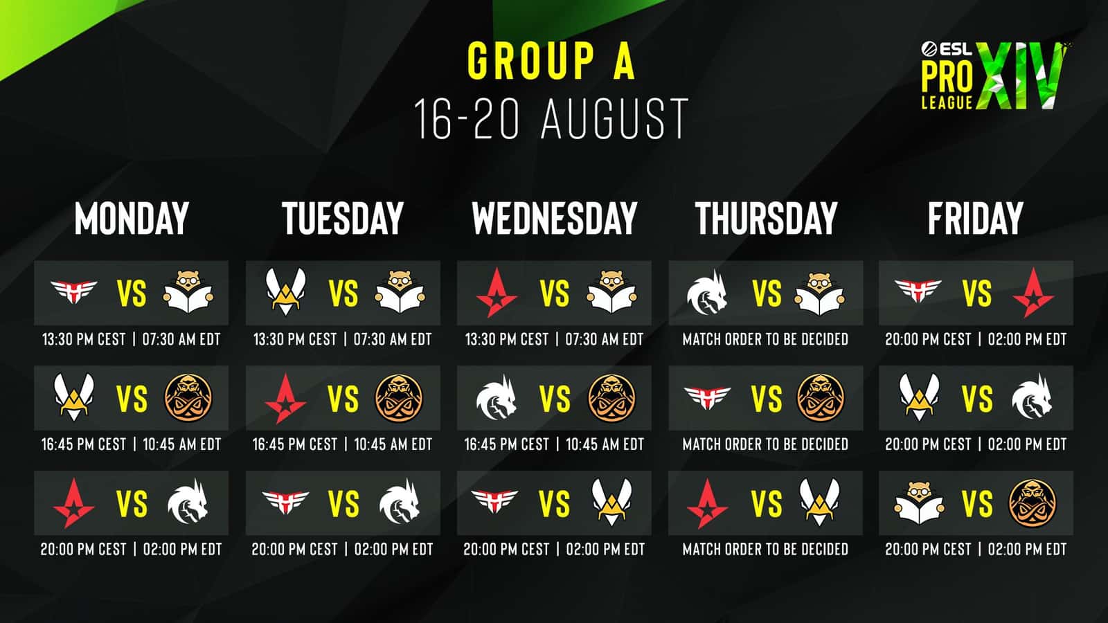 ESL Pro League Season 14v