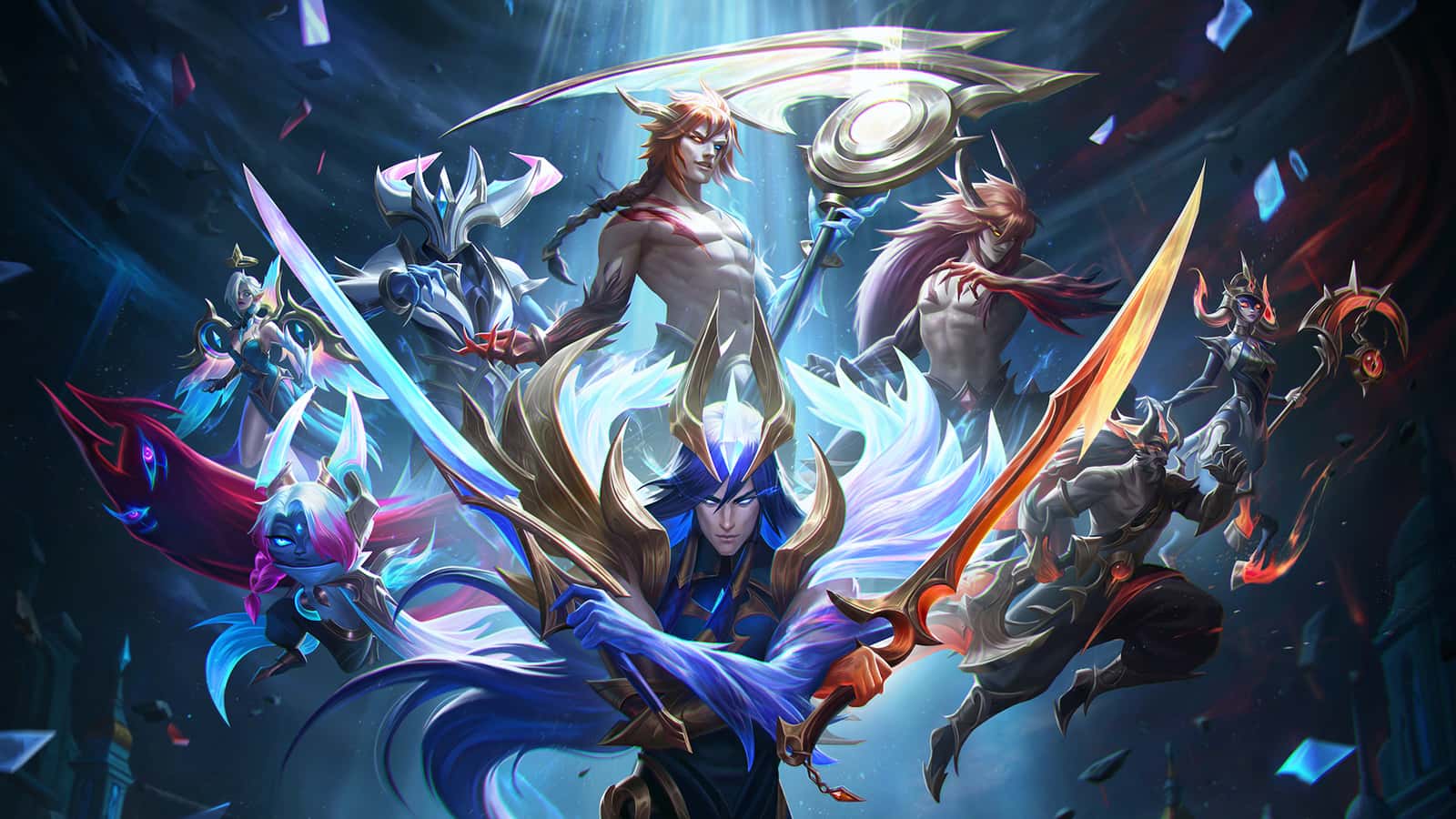 LOL 11.18 Yaması: Gecegetiren ve Şafakgetiren Kostümleri