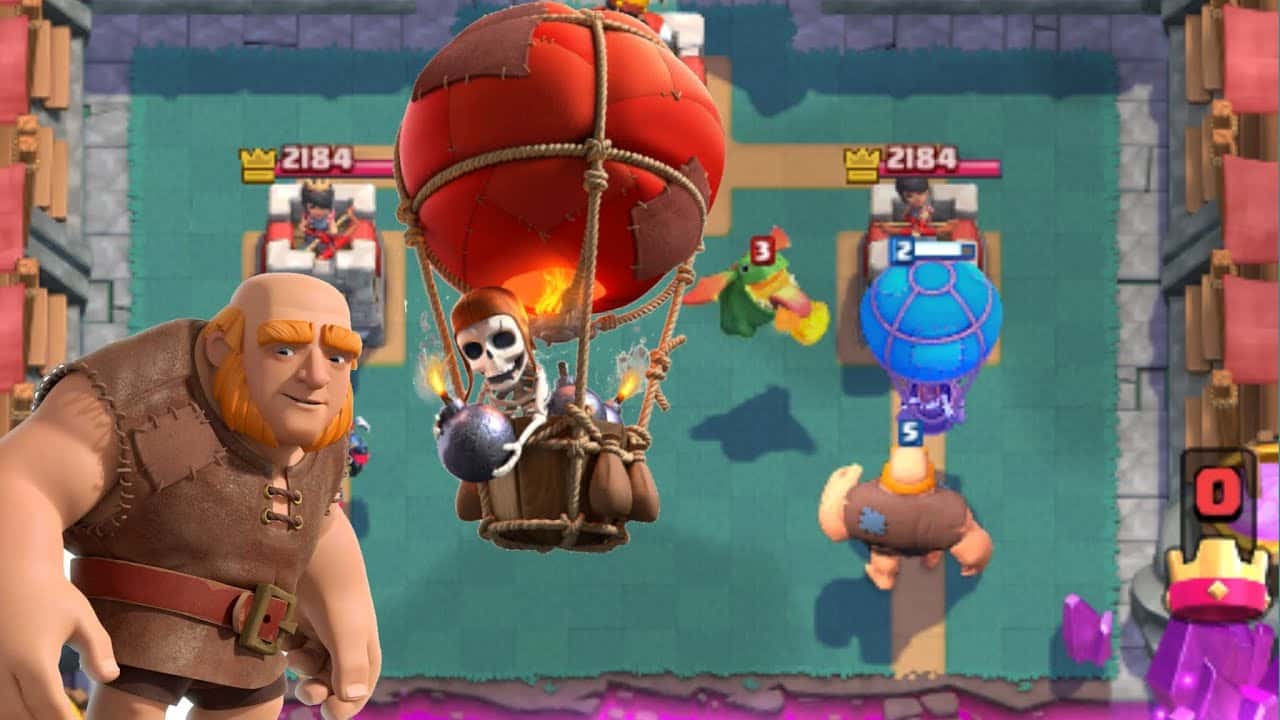 Clash Royale Baloncu ve Oduncu Destesi 2022