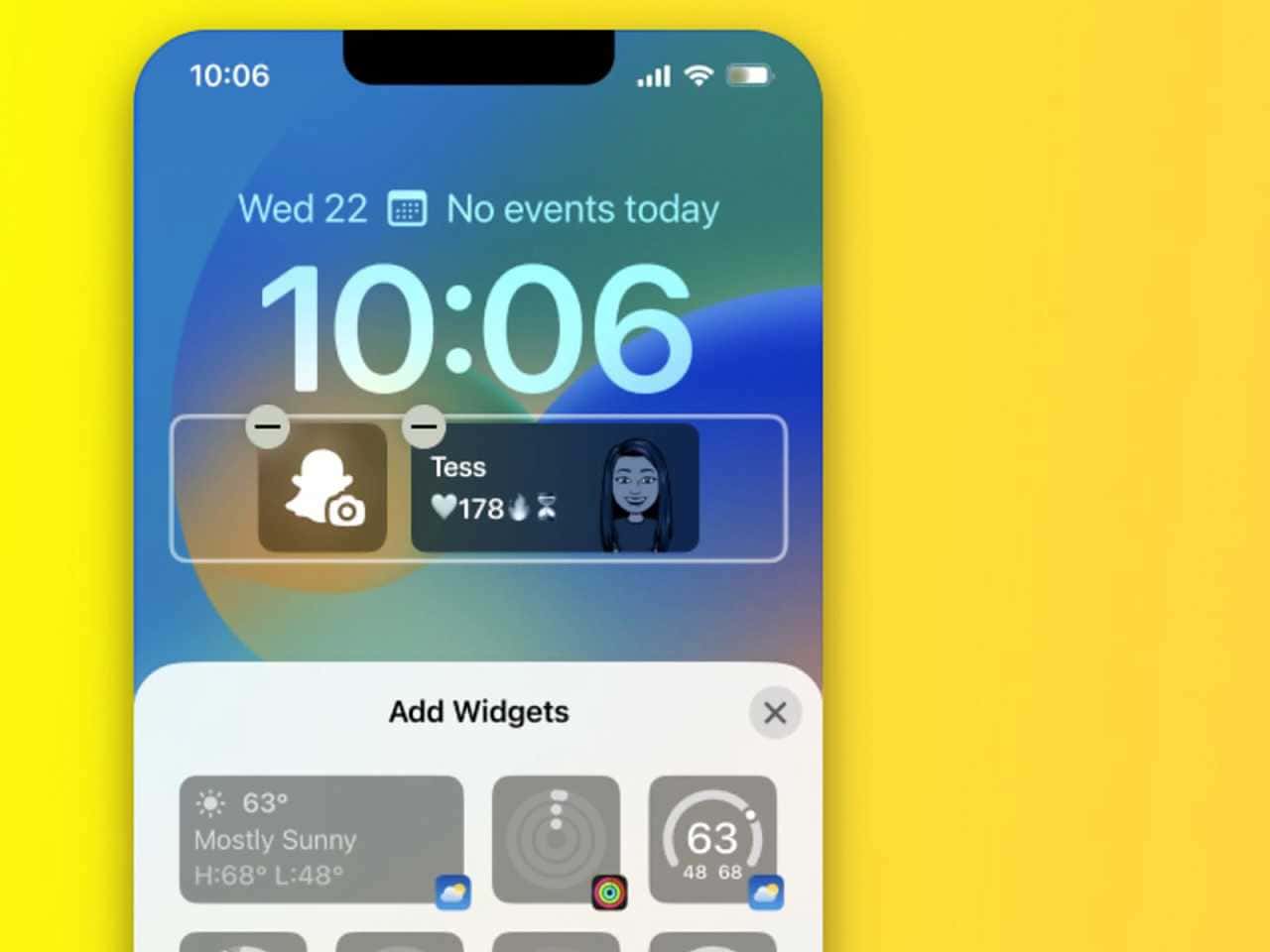 iOS 16 Widget Ekleme 2022