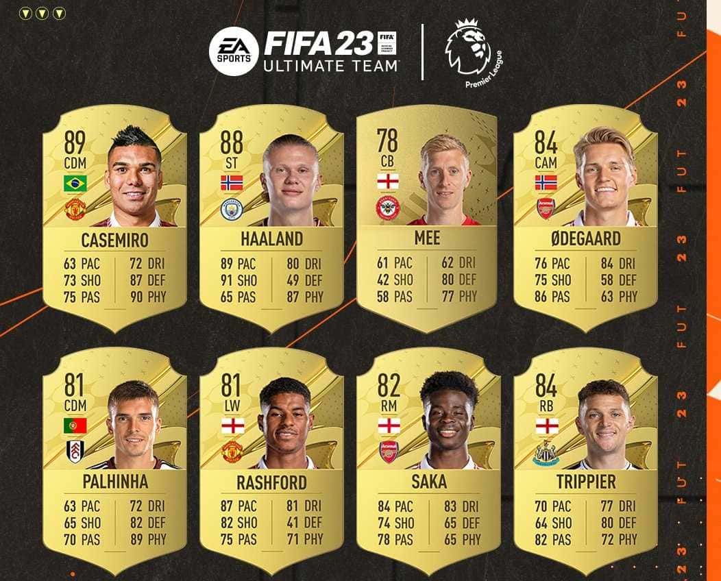 FIFA 23 Premier League POTM Kasım/Aralık Adayları