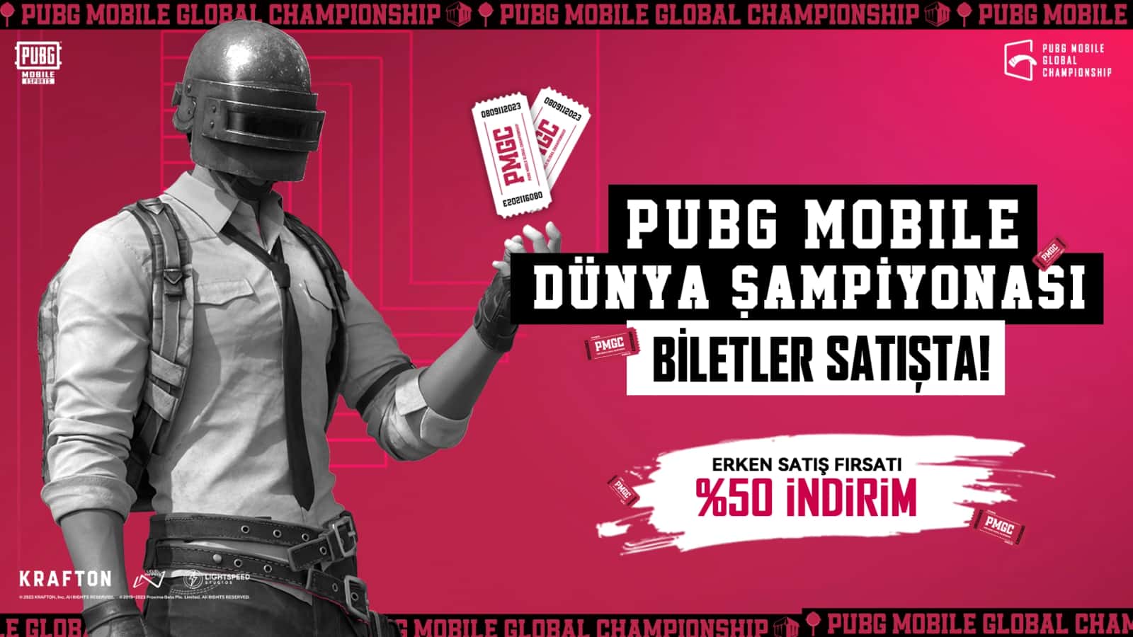 2023 PUBG Mobile Dünya Şampiyonası Biletleri Satışa Sunuldu!