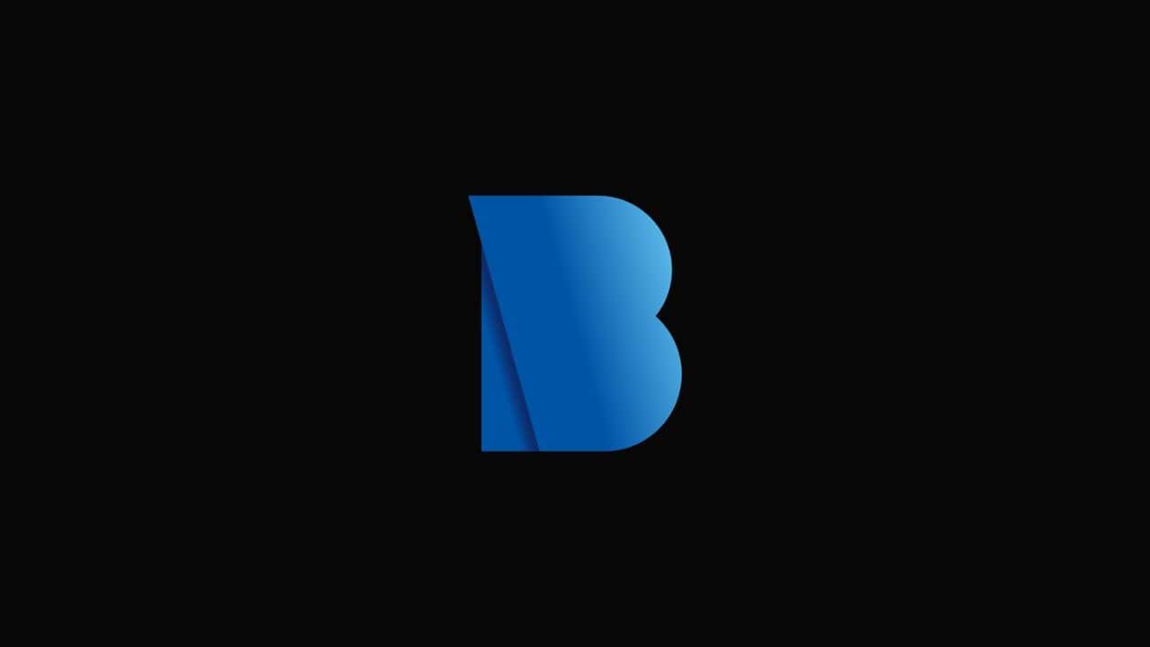 Siyah zemin üzerinde mavi BioWare logosu (resmi görsel)