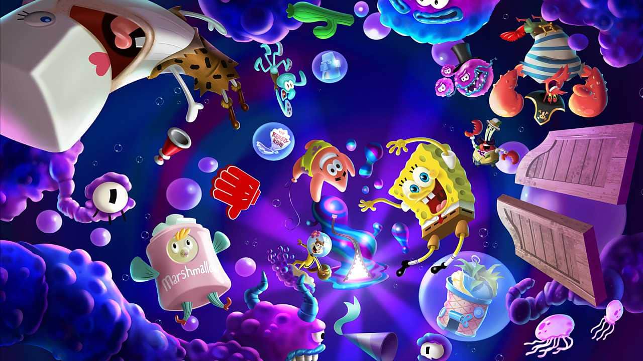 SpongeBob SquarePants: The Cosmic Shake Gameplay