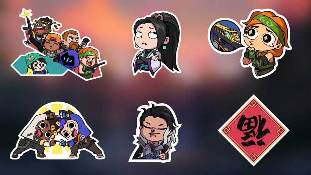 VALORANT 6. Bölüm 1. Kısım Battle Pass: Spreyler