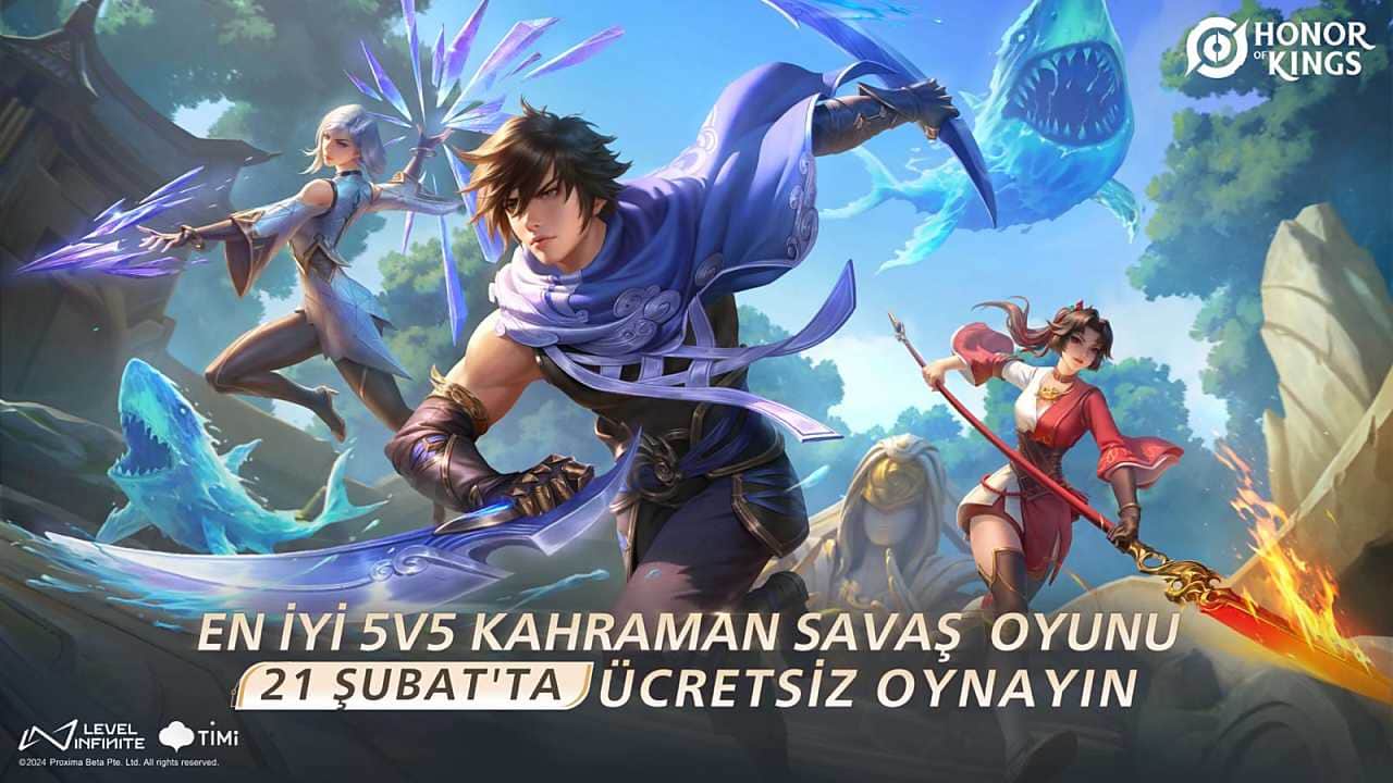 Honor of Kings’in Efsanevi Savaşları 21 Şubat’ta Türkiye’de Başlıyor!