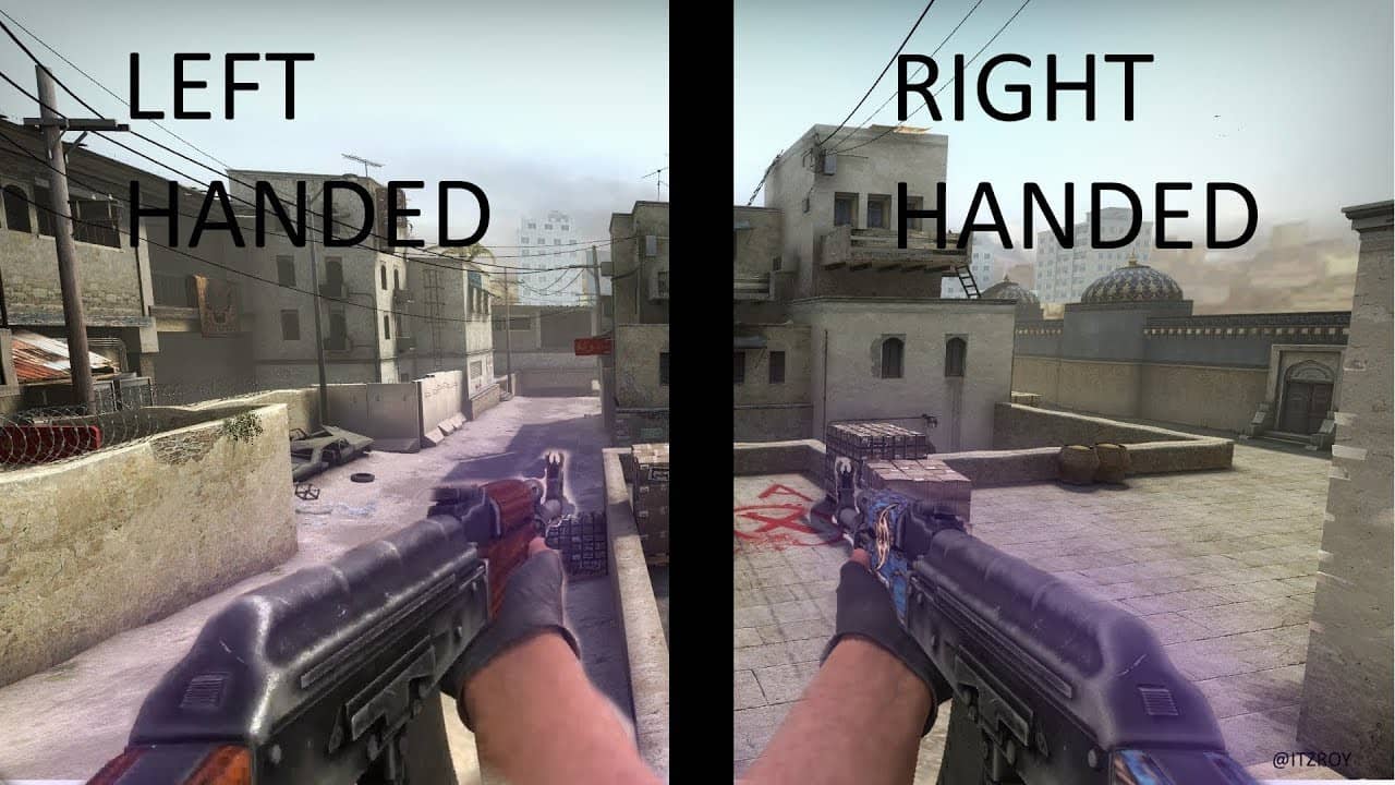 CSGO silahı sol ele alma 2021