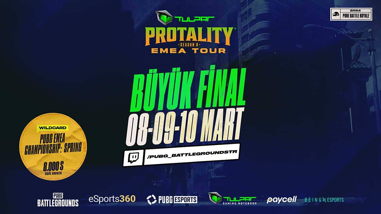 Tulpar PROTALITY EMEA TURU Büyük Finali'ne Gerisayım Başladı!