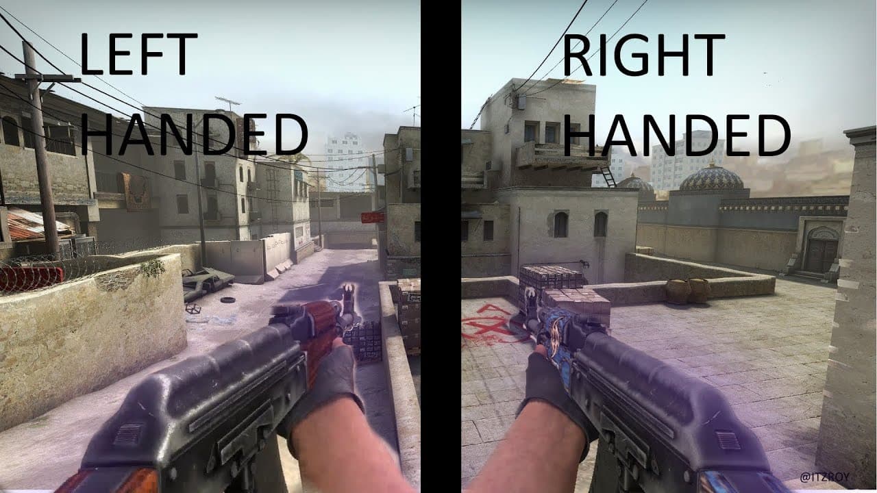 CSGO silahı sol ele alma 2021
