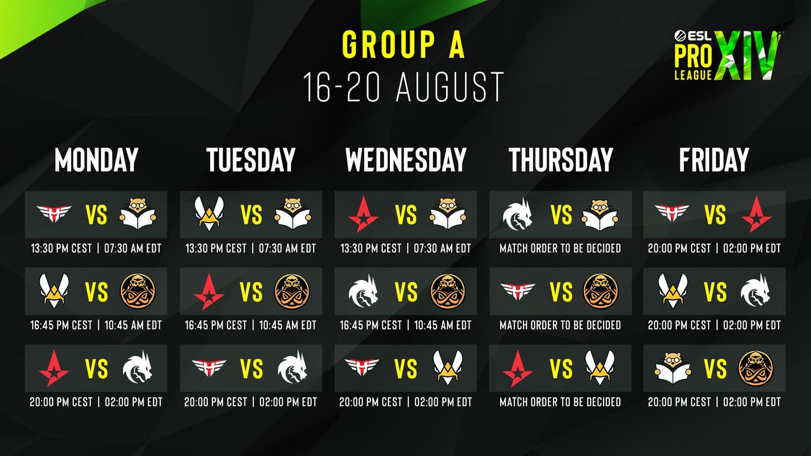 ESL Pro League Season 14v