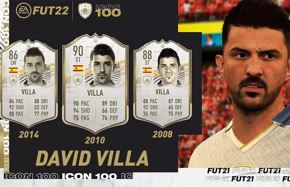 FIFA 22 David Villa Ikon Mu Oluyor