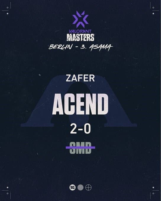 Valorant Supermassive Blaze vs Acendd