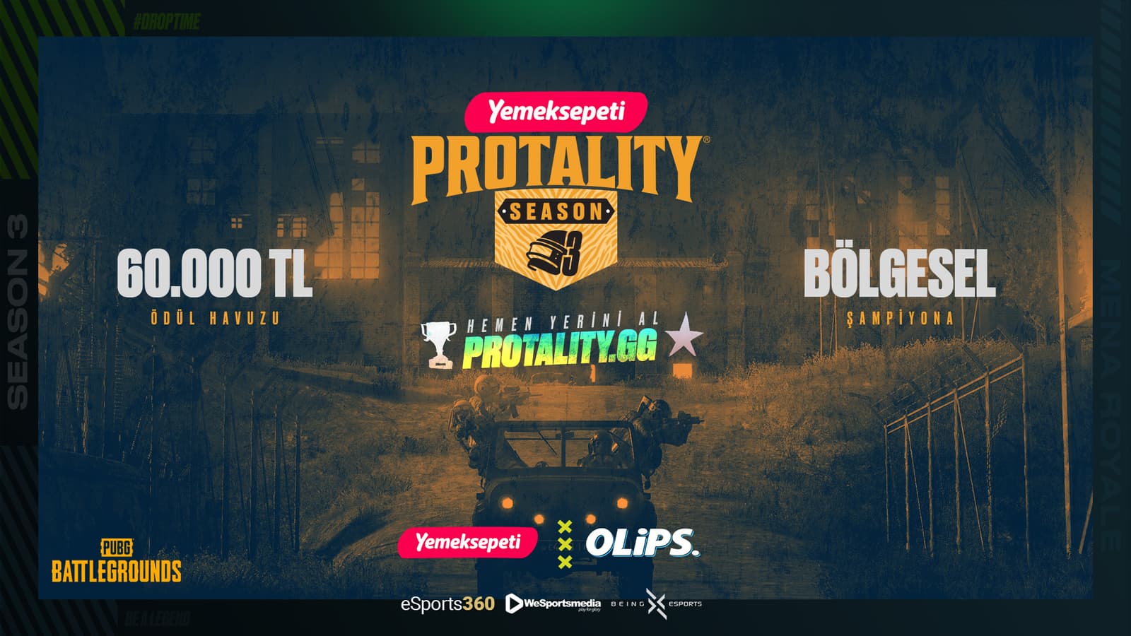Protality PUBG 3. Sezon