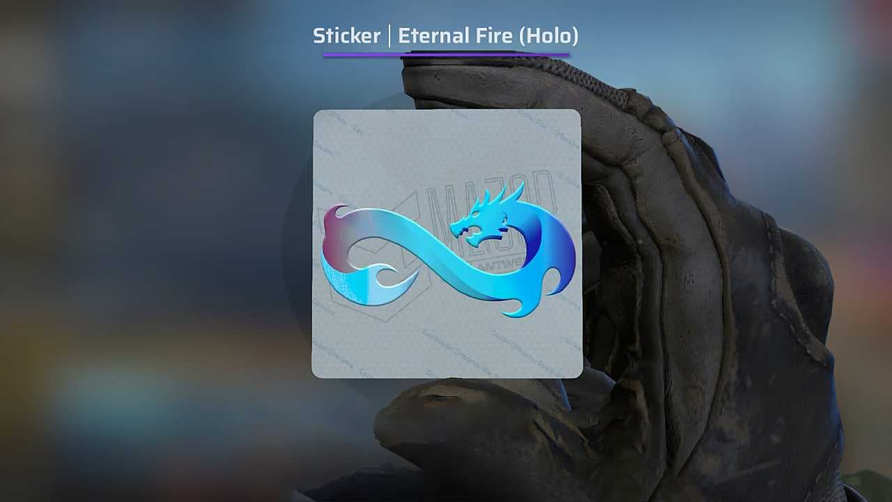 eternal fire sticker 2022