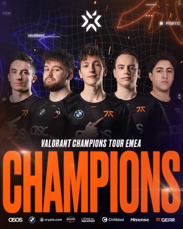 Fnatic VCT EMEA 2022 Aşama 2 Challengers Şampiyonu
