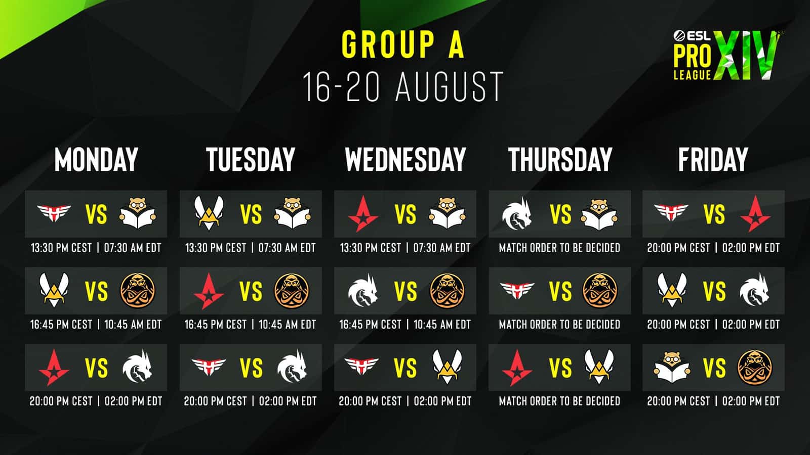 ESL Pro League Season 14v