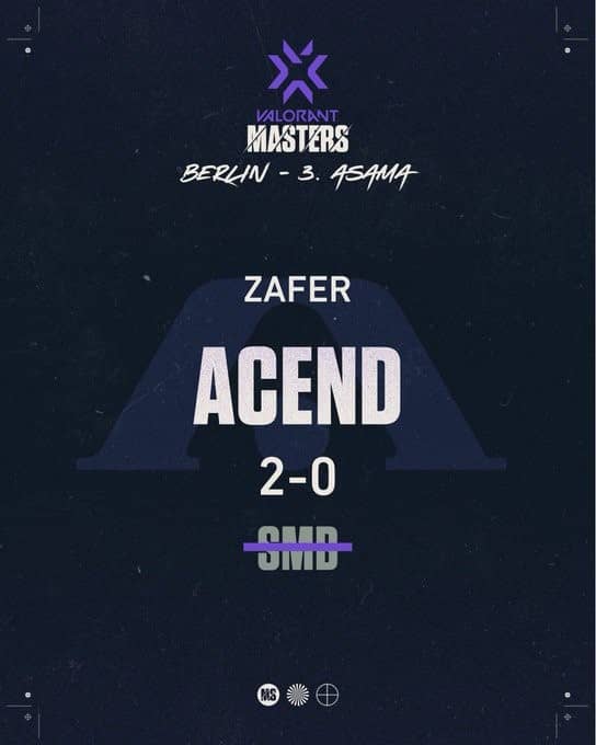 Valorant Supermassive Blaze vs Acendd