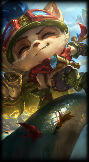Teemo League of Legends yükleme ekranı görseli