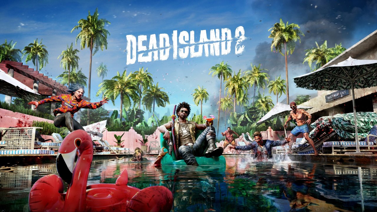 Dead Island 2'nin Los Angeles sokaklarında zombilerle dolu resmi tanıtım görseli