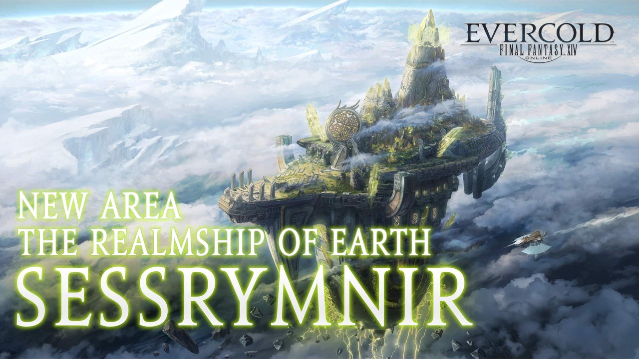 Evercold'un Toprak Diyarı gemisi Sessrymnir'in yeşil adası
