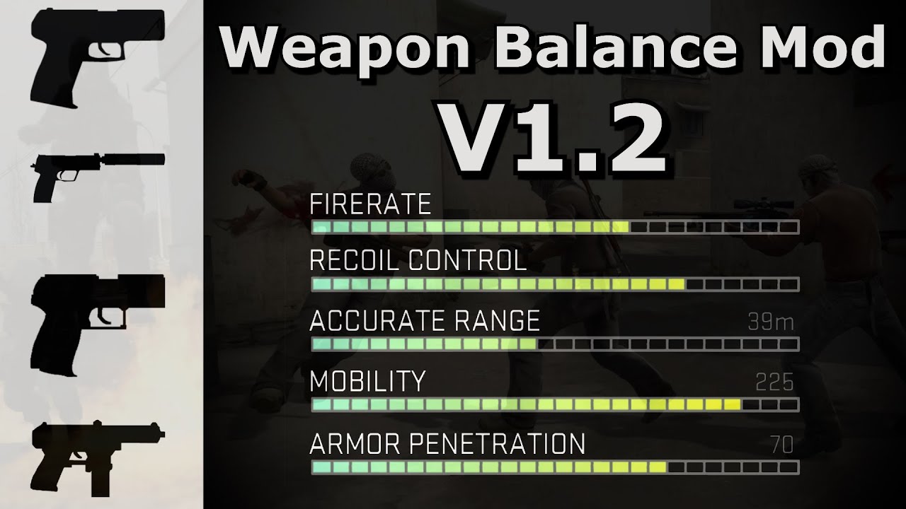 weapon balance mod