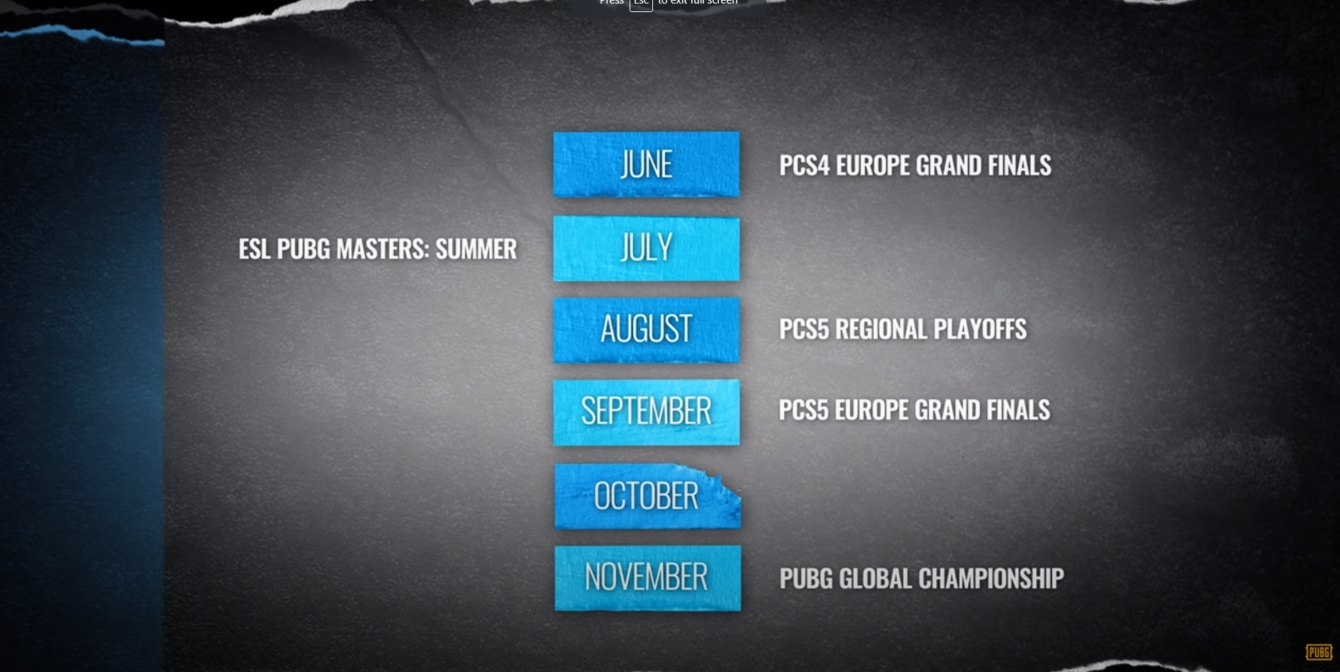 PUBG Avrupa Esports Bahar Turnuvası Başlıyor