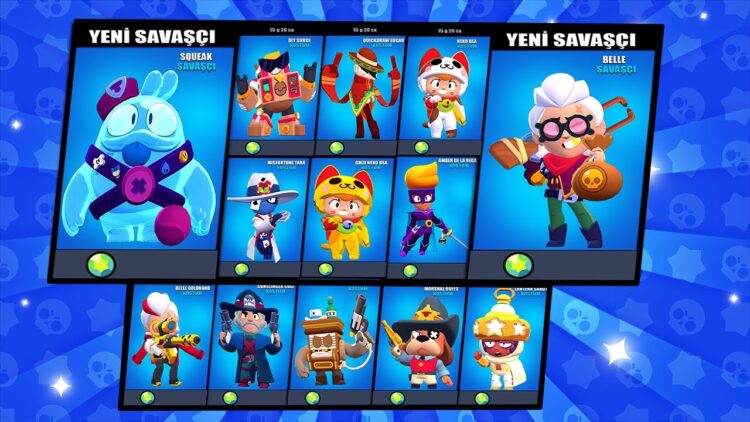 Brawl Stars Squeak ve Belle Ne Zaman Gelecek?