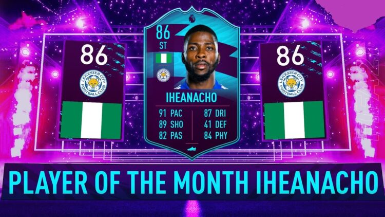 FIFA 21 Kelechi Iheanacho FUT 21 Kartı