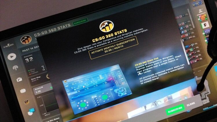 cs:go 360 stats