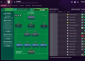 FM 21 4-2-3-1 Geniş Taktik