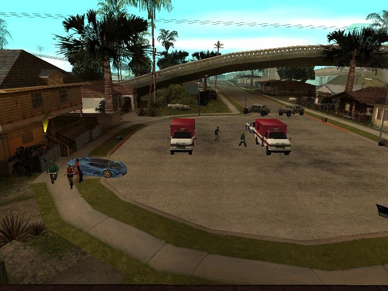 GTA San Andreas Grove Street