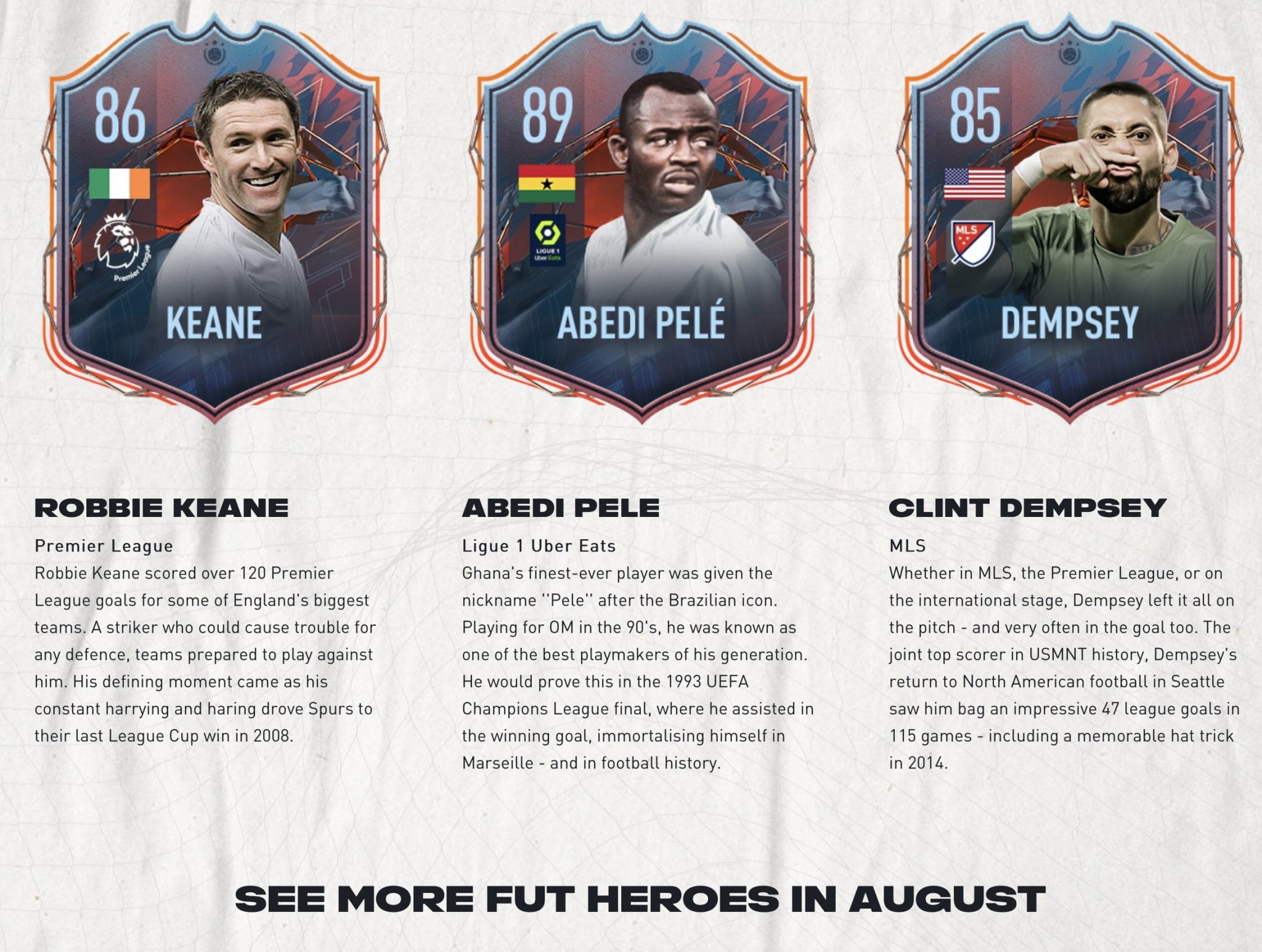 FUT Heroes Robbie Keane