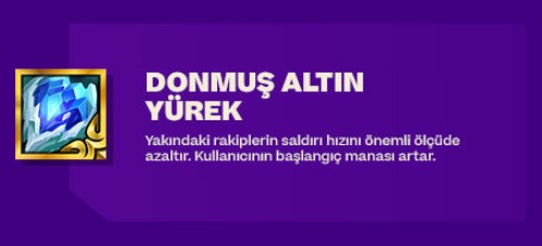 Donmuş Altın Yürek