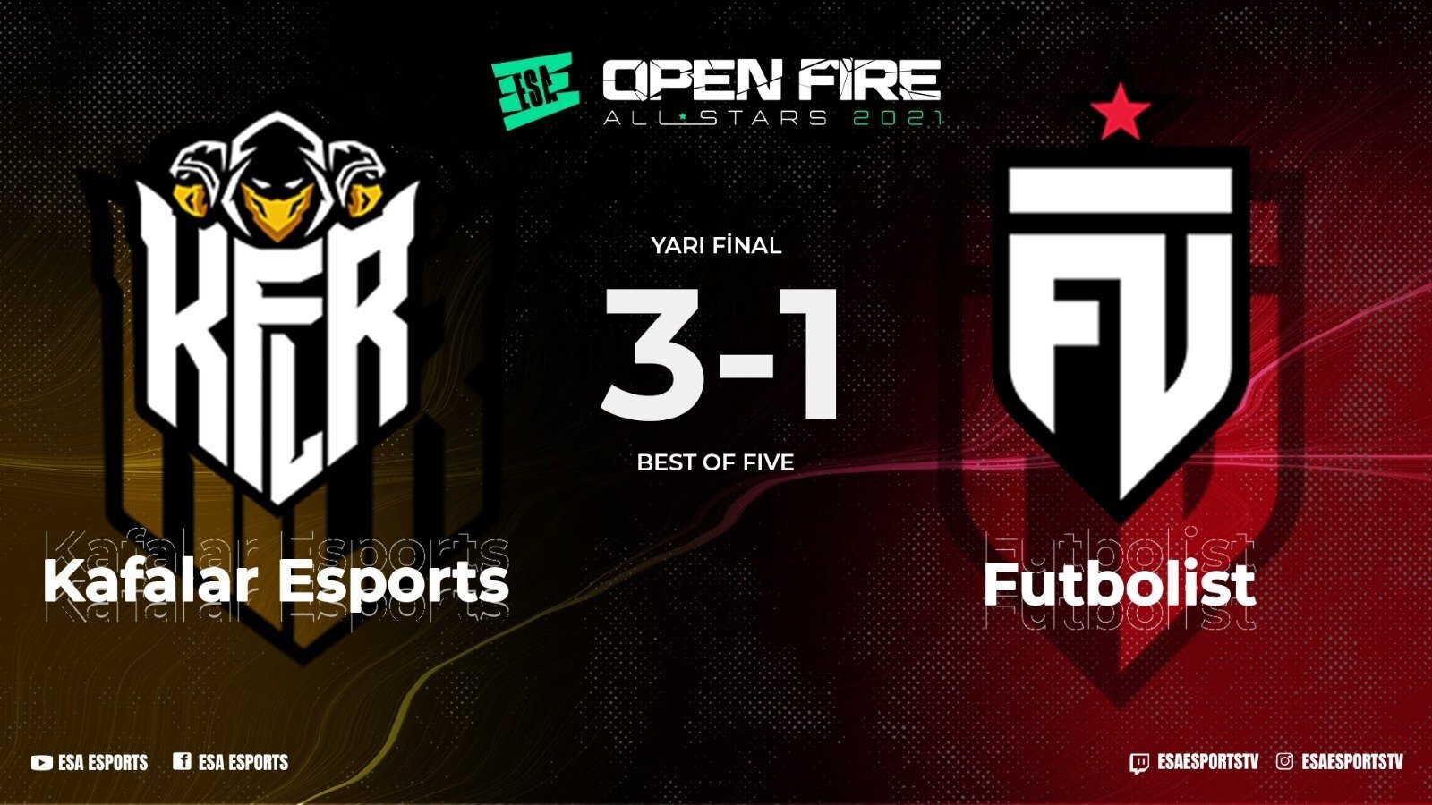 ESA Open Fire All Stars Kafalar Esports