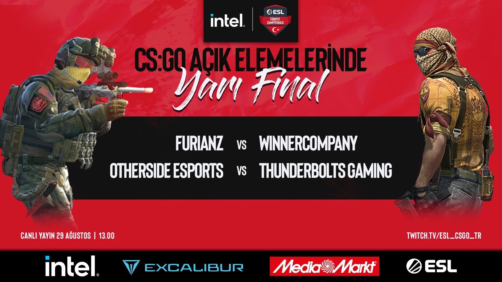 ESL Türkiye CS:GO Şampiyonası 1. Açık Eleme