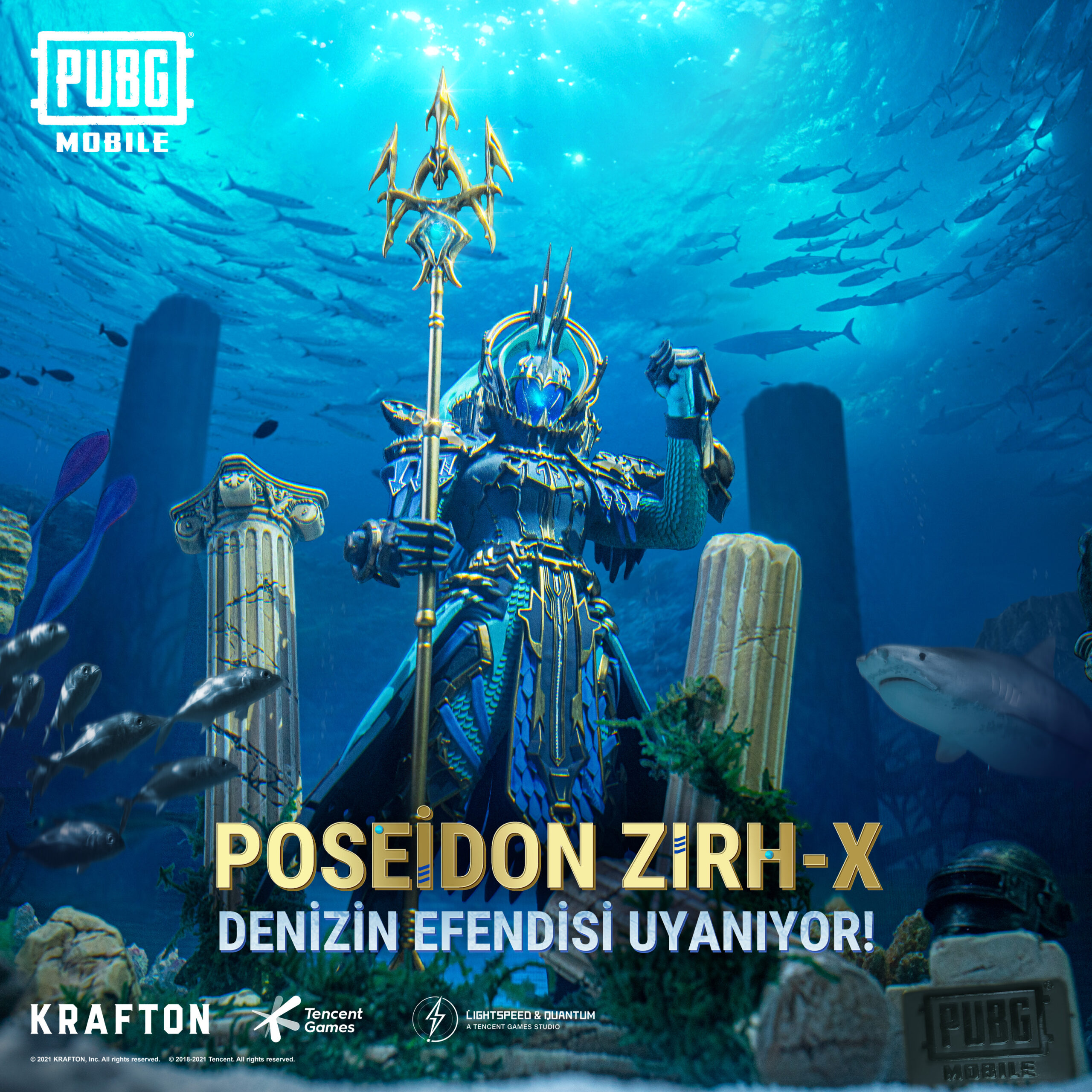 PUBG Mobile Poseidon Zırh-X 