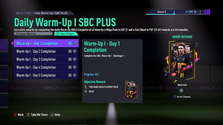 FIFA 22 Pre Season FUT Görevleri