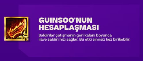 Guinsoo'nun Hesaplaşması