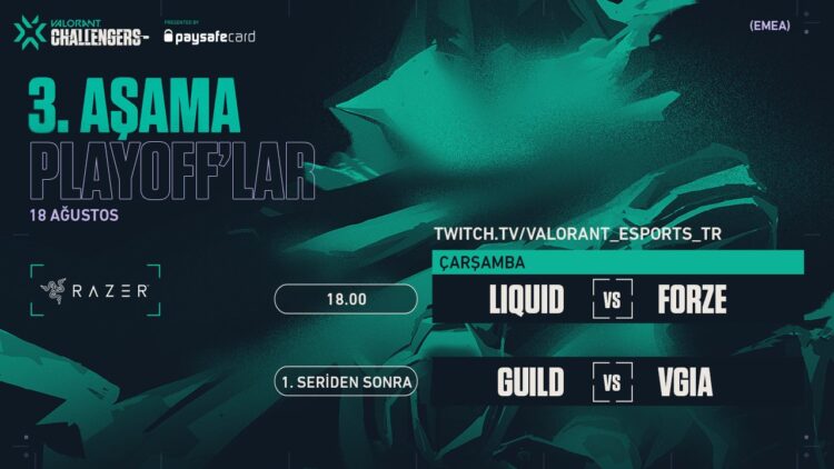 VCT EMEA Günün Programı Liquid Guild