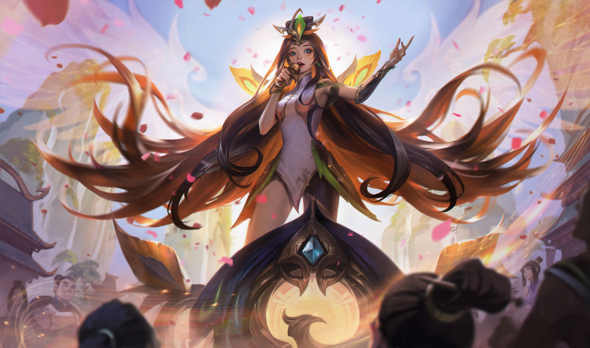 League of Legends Graceful Phoenix Seraphine