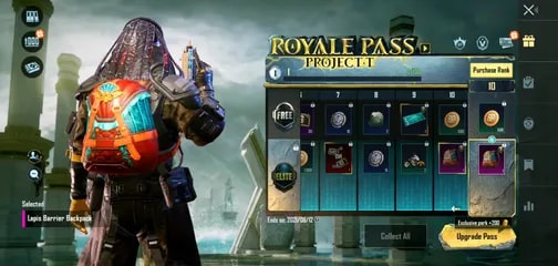 Lapis Barrier Backpack