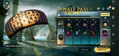 Marine Predator Parachute